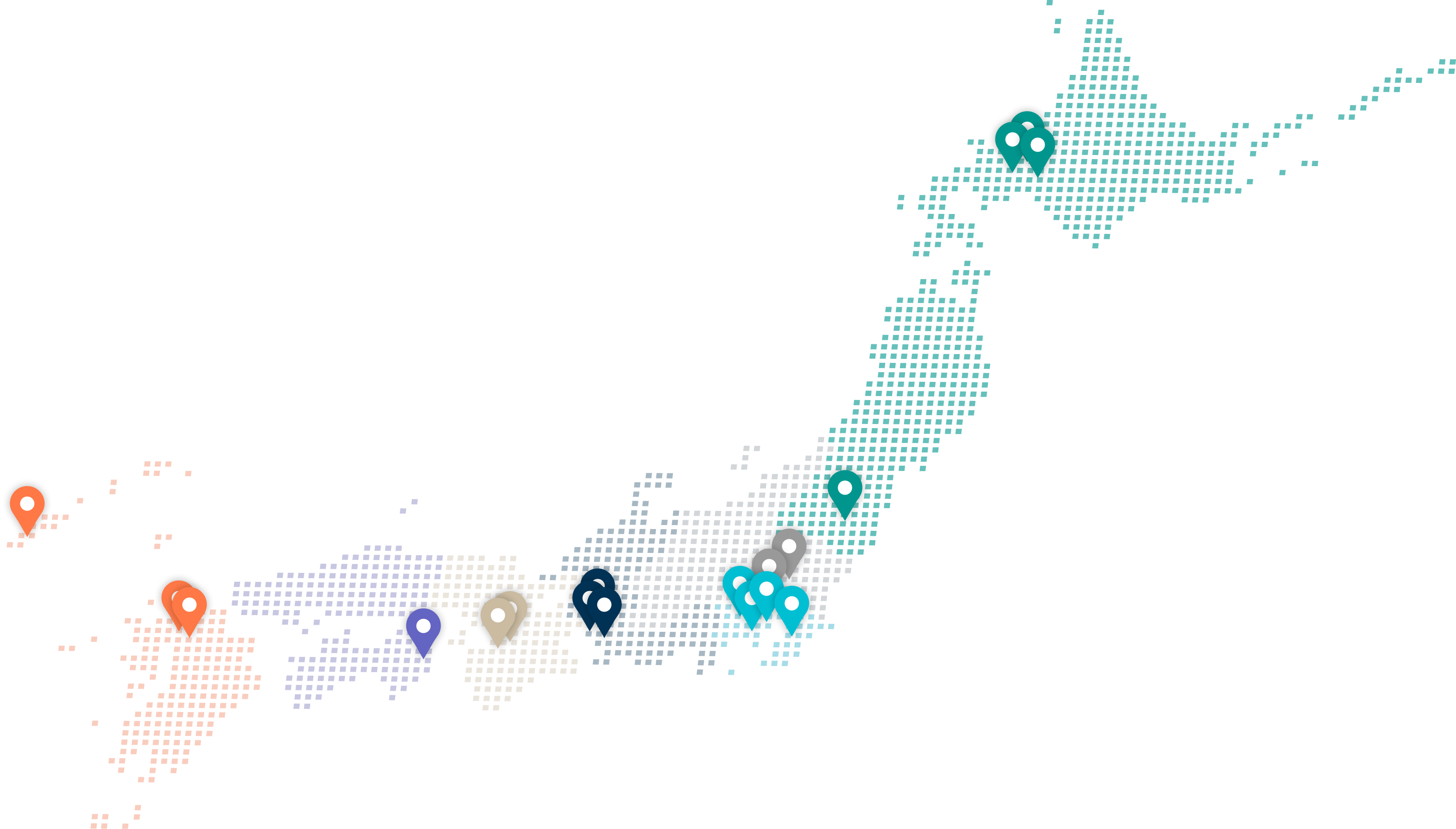 全国の拠点マップ